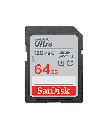 64 GB  SDSDUNR-064G-GN3IN 100/MB 64GB ULT SD C10