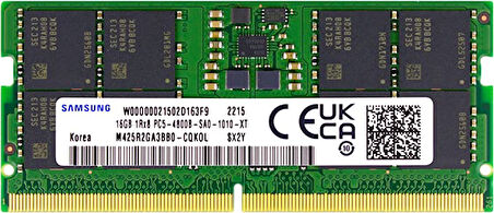 M425R2GA3BB0-CQKOL 16GB 4800MHz DDR5 CL40 SODIMM KUTUSUZ
