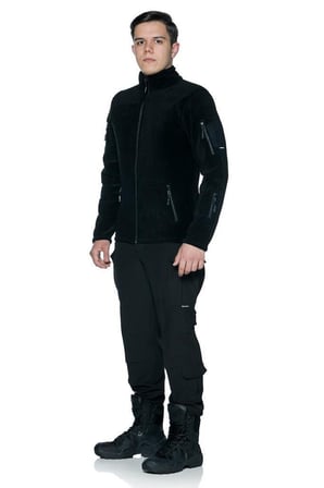 Single Sword Erkek&Kadın Taktikal Kışlık Polar Mont-Hırka-Ceket TP Avcılık Kıyafeti Fermuarlı Üst