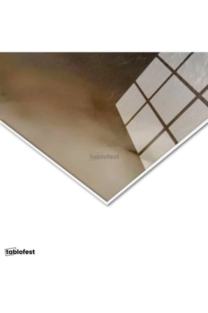 Tamperli Gerçek Cam Tablo Dinamik Koşu At Tablosu Duvar Dekoru