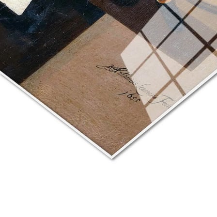 Tamperli Gerçek Cam Tablo R.R.L.F. Keman ve Kitaplar Vanitas Karanlık Ressam Tablosu Dekoru