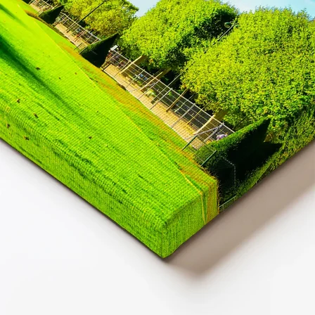 Yatay Kanvas Tablo Eyfel Kulesi Champ de Mars Parkı Şehir Mimari Tablo Ev Ofis Duvar Dekoru