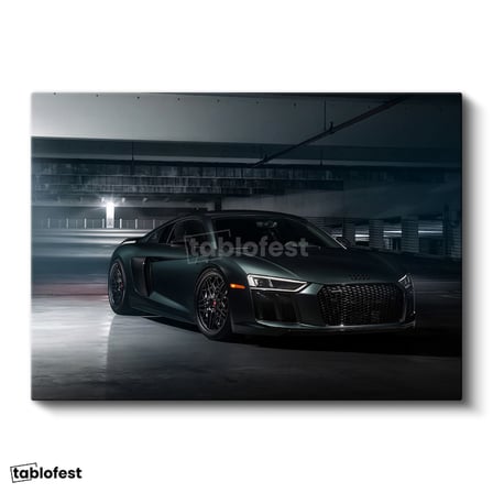 Yatay Kanvas Tablo Audi R8 V10 Performance Coupe Audi Tablosu Ev Ofis Duvar Dekoru