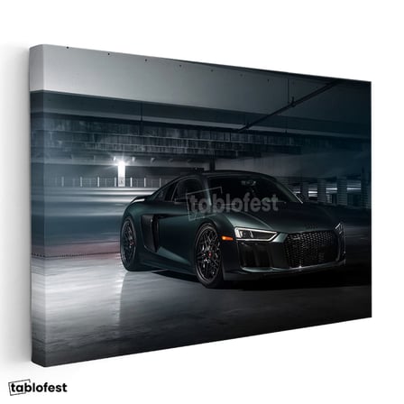 Yatay Kanvas Tablo Audi R8 V10 Performance Coupe Audi Tablosu Ev Ofis Duvar Dekoru