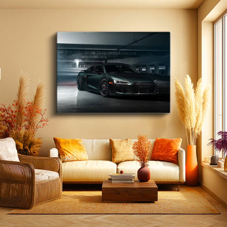 Yatay Kanvas Tablo Audi R8 V10 Performance Coupe Audi Tablosu Ev Ofis Duvar Dekoru