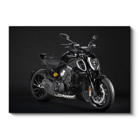 Yatay Kanvas Tablo Ducati XDiavel S Karanlık Mod Agresif Duruş Ducati Tablosu Ev Ofis Duvar Dekoru