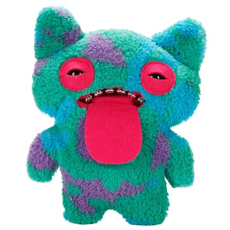 Fuggler Fugg Life Squidge Mavi Turkuaz Mor Şapkalı Peluş Oyuncak - 22.5 CM