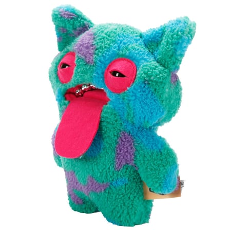 Fuggler Fugg Life Squidge Mavi Turkuaz Mor Şapkalı Peluş Oyuncak - 22.5 CM