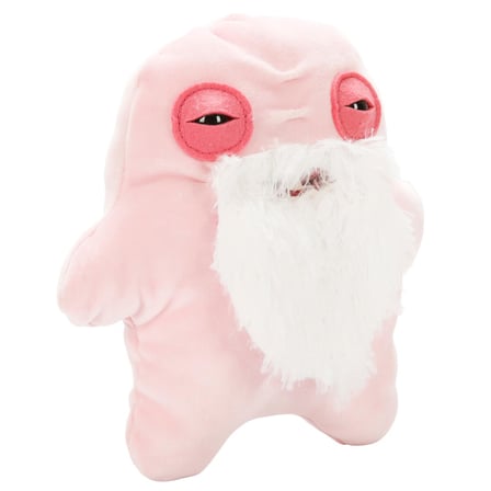 Fuggler Old Fogies Oogah Boogah Pembe Beyaz Sakallı Peluş Oyuncak - 22.5 CM