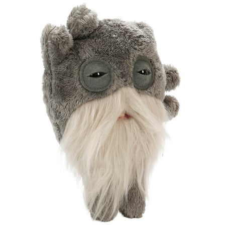 Fuggler Old Fogies Captain Cardiac Gri Beyaz Sakallı Peluş Oyuncak - 22.5 CM