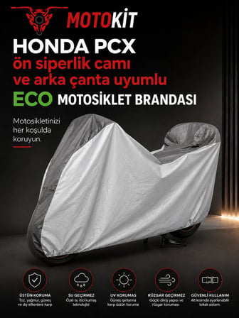 HONDA PCX Modelleriyle Uyumlu ECO Motosiklet Brandası