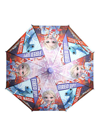 Frozen Karlar Ülkesi Ice Magic PVC Koruma Kılıflı Çocuk Şemsiyesi - 3 - 12 Yaş Arası Çap : 85 cm