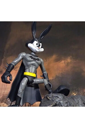 WB 100 Koleksiyon BUGS BUNNY IN BATMAN OUTFIT WAW02000-22885