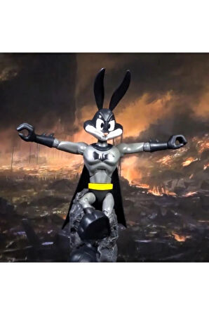 WB 100 Koleksiyon BUGS BUNNY IN BATMAN OUTFIT WAW02000-22885
