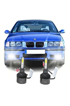 Bmw E36 Led Xenon Sis Farı Ampulü Duo H1