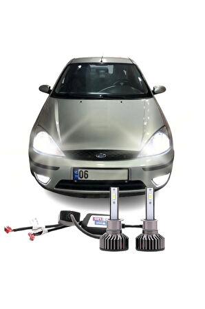 Ford Focus 1 (2002-2005) Led Uzun Far Ampulü H1 Zero