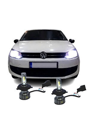 Vw Polo 6 Uzun Kısa Tek H4 Led Oto Ampulü Zero