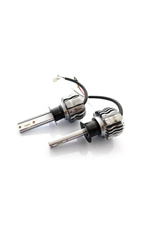 H1 Led Xenon Oto Ampul Zero Fansız Buz Mavi