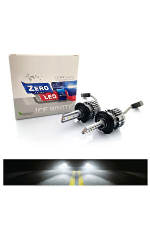 H7 Led Xenon Oto Ampul Zero Fansız Beyaz