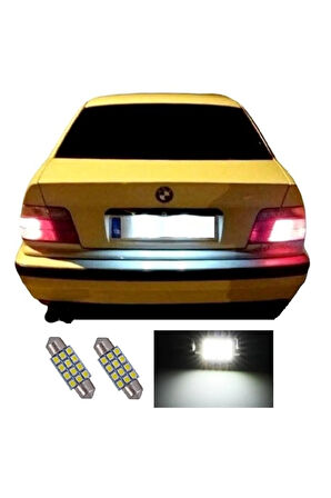 Bmw E36 Beyaz Led Plaka Ampulü 39mm Sofit