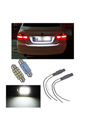 Bmw E90 Beyaz Led Plaka Aydınlatma Ampul Seti