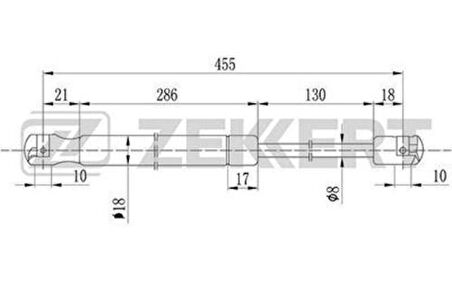 Tuff 612989 Bagaj Amortisöru Ford Focus HB 98-00 