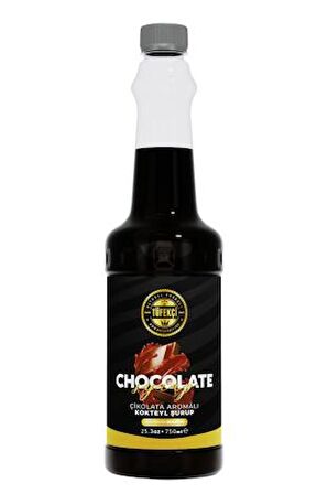 By Tüfekçi Çikolata Chocolate Kokteyl Ve Kahve Şurubu Yeni Formül Yüksek Aroma 750 ml