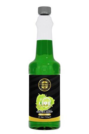 By Tüfekçi Misket Limonu Lime Kokteyl, Pasta Ve Kahve Şurubu Yeni Formül Yüksek Aroma 750 ml