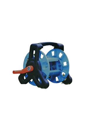 Taflan Tf6230 Hortum Makarası, Şeffaf Silikonlu Hortum 1/2" 15 Mt Ve 2 Fonk. Uç