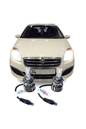 Fıat Lınea Uyumlu  Led Xenon Kısa Far Ampulü H7 Photon Mono