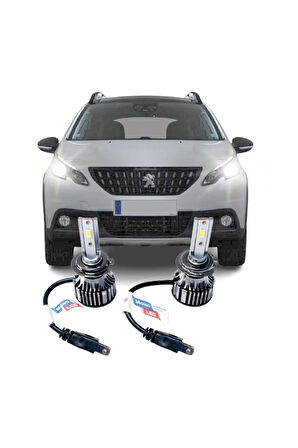 Peugeot 2008 Uyumlu Led Kısa Far Ampulü Photon Mono H7