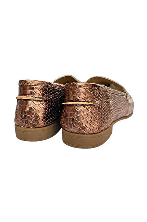 Bakır  Hakiki  Deri Loafer