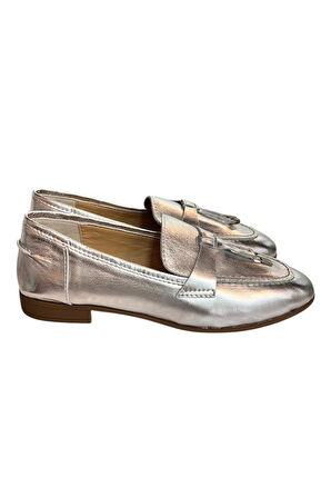 Lame Hakiki Deri Loafer