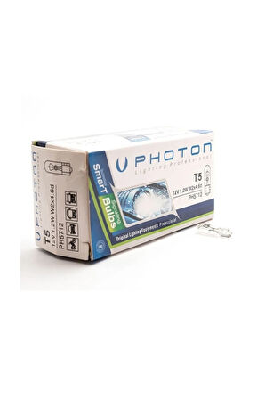 T5 Minik Dipsiz Oto Ampul 12v 1.2w Photon Ph5712 10adet