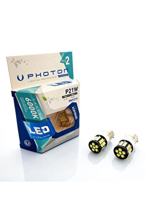 P21w  Uyumlu Tek Duy Beyaz Led Geri Vites Oto Ampulü Photon Ph7219