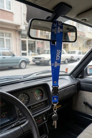 Tofaş Şahin Doğan Kartal Mavi Kenar 5'li Oto Paspas & Pelüş Emniyet Kemer Kılıfı & Araç Içi Aksesuarı