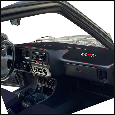 Tofaş Şahin Doğan Kartal Uyumlu Yüksek Göğüs Torpido Kaplama Koruma Halısı | Yüksek Torpido Örtüsü