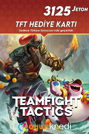 Teamfight Tactics 3125 Jeton