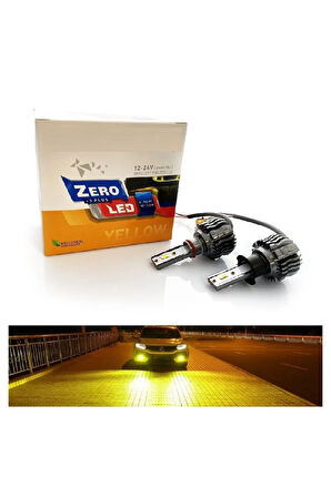 Tofaş Şahin H3 Sarı Led Sis Ampulü Photon Zero Yellow