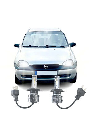 Opel Corsa B Led Xenon Oto Ampul Photon Zero H4 Uyumlu