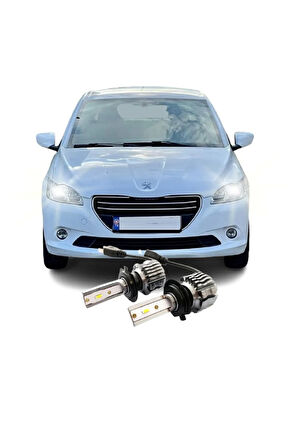 Peugeot 301 Uyumlu Led Kısa Far Ampulü Photon Zero H7