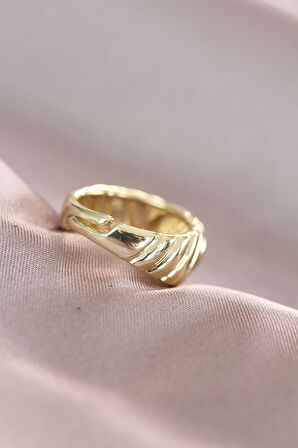 Gold Metal Kadın Yüzük - TJ-BYK1545