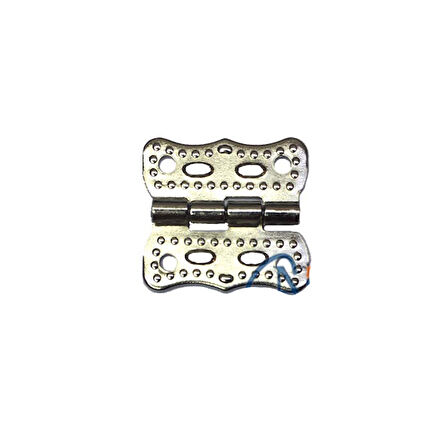 Papatya Menteşe - Küçük 20x20 mm, Nikel, 1 Adet