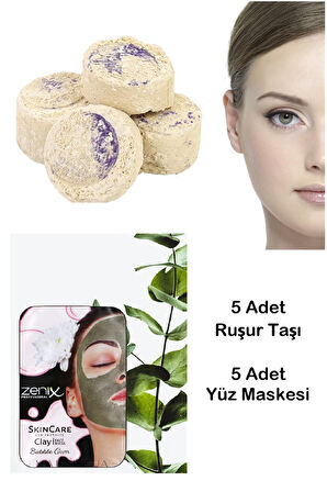 10'lu Peeling Maske Ruşur Taşı Cilt Bakım Seti