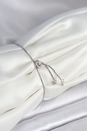 Tegan Yıldız Model Asansörlü Gümüş Renk Kadın Bileklik TG27BB8014