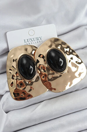 Tegan Pirinç Gold Renk Vintage Kadın Küpe TG27BKP11239