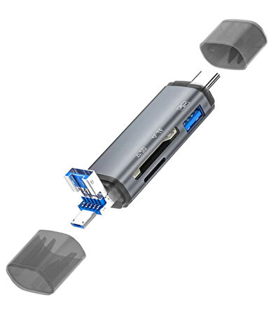 ZR286 Ads307 3 In 1 Type-C Card Reader