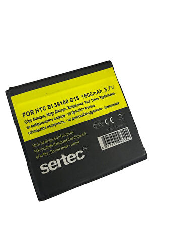 HTC   G18 Sensation XE / BI 39100 Uyumlu Batarya