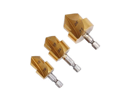 PPRC Boru Genişletme ve Delme Bits Uçlu Matkap Seti DMX4760