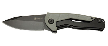DpxGear Sugga 915B GRN Siyah Kamp / Outdoor Çakı 17,5cm - Yarı Otomatik, Kutulu